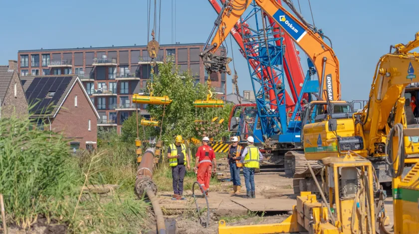 Aanleggen van een warmtenet