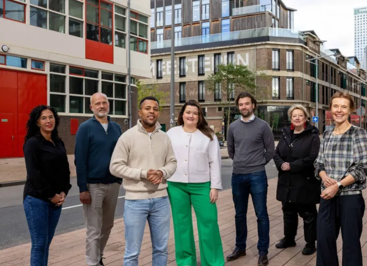 Het team van de gemeente Rotterdam