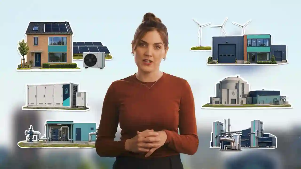 Beeld uit de video die vertelt wat LOE is, het Landelijk Ondersteuningsprogramma Energietransitie.