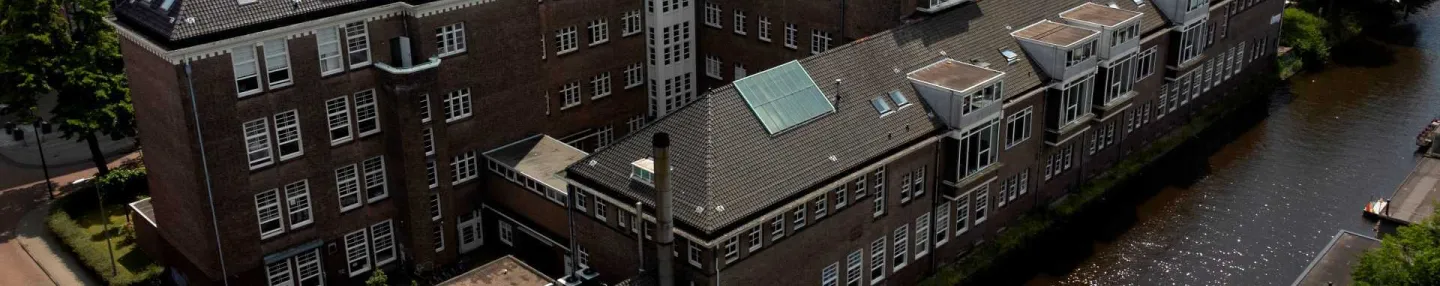 Foto van het Wilhelmina Gasthuis in Amsterdam