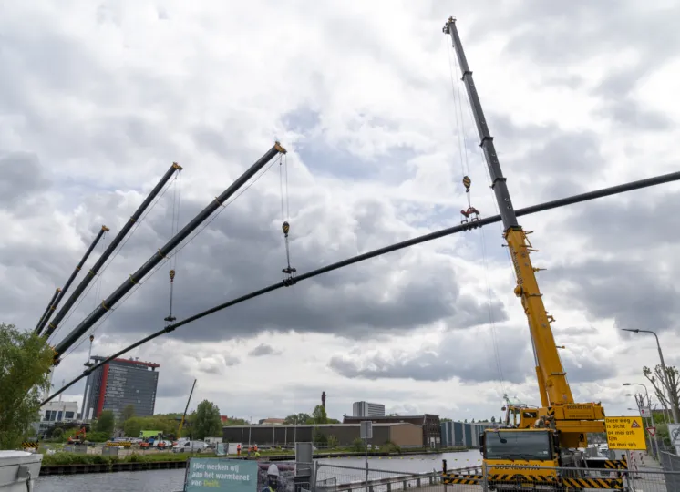 Aanleg van een warmtenet in Delft